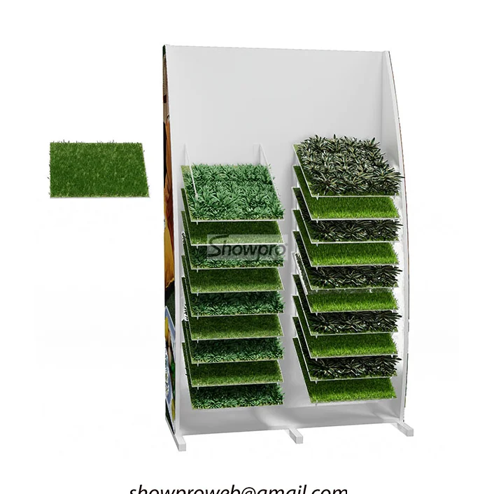 customizable tile display stands for trade shows
